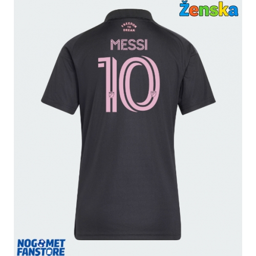 Inter Miami Lionel Messi #10 Gostujuci Dres za Ženska 2026-27 Kratak Rukav